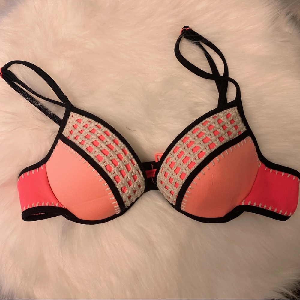 PINK bathing suit top